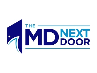 The MD Next Door logo design by FriZign