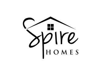 Spire Homes logo design by menanagan