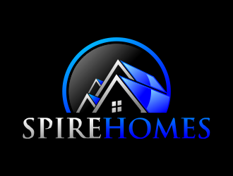 Spire Homes logo design by ekitessar