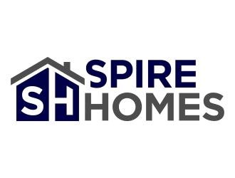 Spire Homes logo design by FriZign