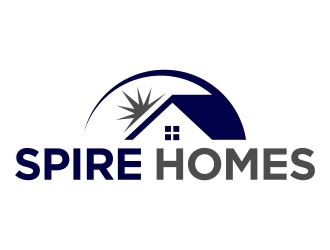 Spire Homes logo design by FriZign