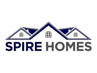 Spire Homes logo design by FriZign