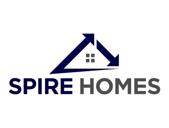 Spire Homes logo design by FriZign