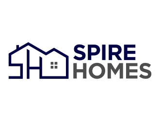 Spire Homes logo design by FriZign