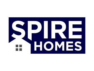 Spire Homes logo design by FriZign