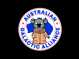 Australian Galactic Alliance  logo design by Ultimatum