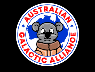 Australian Galactic Alliance  logo design by Ultimatum