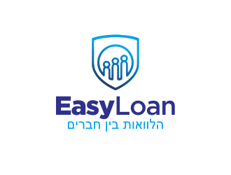 EasyLoan - הלוואות בין חברים logo design by YONK