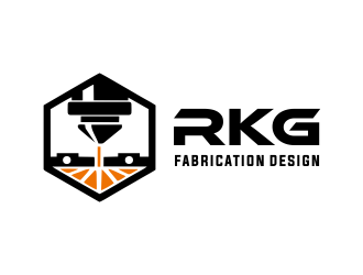 RKG Fabrication Design  logo design by JessicaLopes