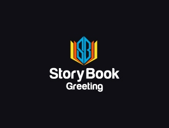 StoryBookGreeting logo design by aryamaity