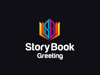 StoryBookGreeting logo design by aryamaity