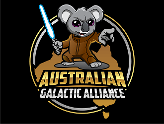 Australian Galactic Alliance  logo design by haze