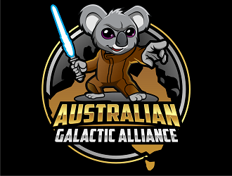 Australian Galactic Alliance  logo design by haze