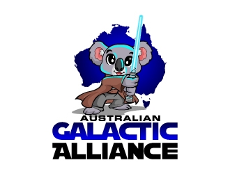 Australian Galactic Alliance  logo design by jaize