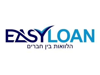 EasyLoan - הלוואות בין חברים logo design by FriZign