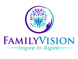 Family Vision logo design by 3Dlogos