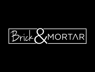 Brick & Mortar logo design by eagerly