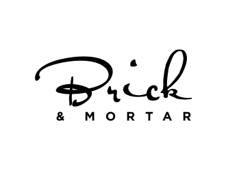 Brick & Mortar logo design by GemahRipah