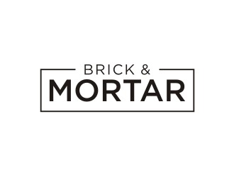 Brick & Mortar logo design by carman