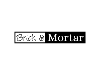 Brick & Mortar logo design by changcut