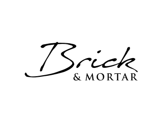 Brick & Mortar logo design by johana