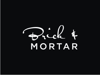 Brick & Mortar logo design by carman