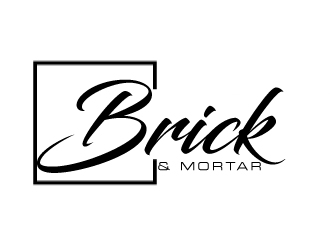 Brick & Mortar logo design by AamirKhan