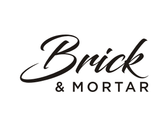 Brick & Mortar logo design by zizou