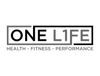 One Life Health Fitness Performance  logo design by p0peye