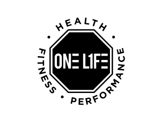 One Life Health Fitness Performance  logo design by GemahRipah