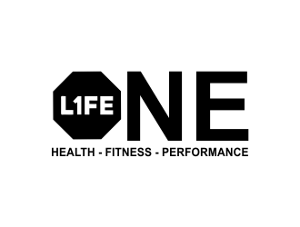 One Life Health Fitness Performance  logo design by bosbejo