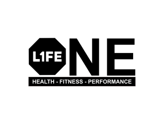 One Life Health Fitness Performance  logo design by bosbejo