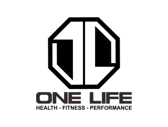 One Life Health Fitness Performance  logo design by bosbejo