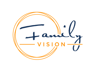 Family Vision logo design by puthreeone