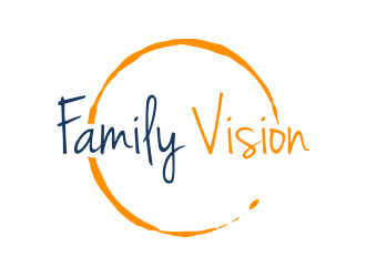 Family Vision logo design by puthreeone