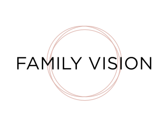 Family Vision logo design by puthreeone