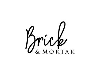 Brick & Mortar logo design by scolessi