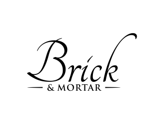 Brick & Mortar logo design by scolessi