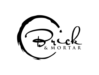 Brick & Mortar logo design by scolessi