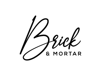 Brick & Mortar logo design by BrainStorming