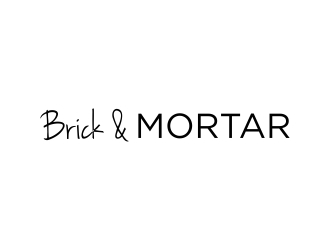 Brick & Mortar logo design by agil