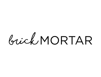 Brick & Mortar logo design by agil