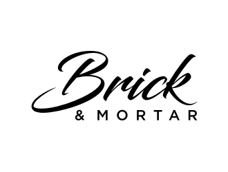 Brick & Mortar logo design by puthreeone