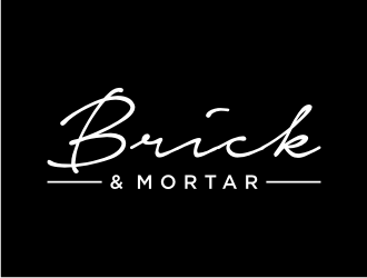 Brick & Mortar logo design by puthreeone