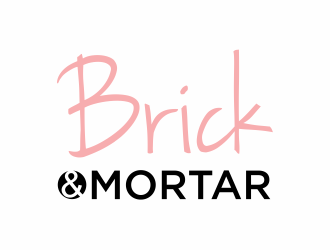 Brick & Mortar logo design by hopee