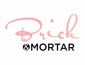 Brick & Mortar logo design by hopee