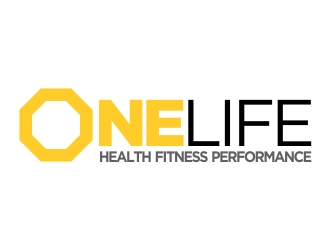 One Life Health Fitness Performance  logo design by cikiyunn