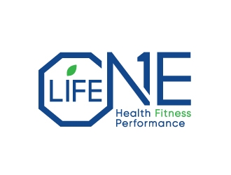 One Life Health Fitness Performance  logo design by dasigns