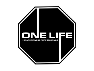 One Life Health Fitness Performance  logo design by johana