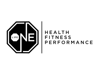 One Life Health Fitness Performance  logo design by Zhafir